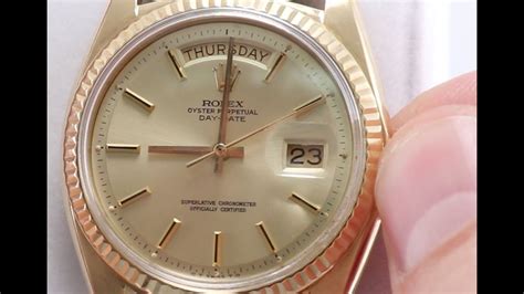 adjust Rolex day date